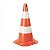 Cone Rigido Laranja 50CM Plt 700.01283 Plastcor - Imagem 1