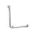 Barra Apoio "L" 60Cm Aluminio 25254 Sicmol - Imagem 1
