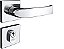 Fechadura Cristal Ext Crom Ros Quad 040E0425 Uniao Mundial - Imagem 1
