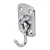 Gancho Rede Classic Cromado 690004 Uniao Mundial - Imagem 1