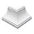 Canto Externo Classico Forro Pvc Branco Prd00007 Cantinho Do - Imagem 1