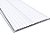 Forro PVC Frisado Branco 200x7mmx5m Novaforma - Imagem 1