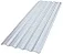 Telha Galv Alume Tr0.43mm Pré-pint BR 2 Face 50mm(2x-telh+isop) En - Imagem 1