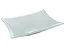Cuba de Apoio Retangular de Vidro 40x28cm Branca 10mm VB Cristais 3084 - Imagem 1