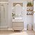 Painel Espelheira Gales 90CM CAPPUCCINO/CALACATA 32461 MGM - Imagem 1