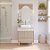 Armario Riviera 70 CM CAPPUCCINO/ Calacata 32456 MGM - Imagem 1