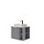 Armário Gabinete para Banheiro Noruega 61,3cm Platina MGM - 31607 - Imagem 1