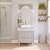 Painel Espelheira Gales 70CM PLATINA/CALACATA 32460.66 MGM - Imagem 1