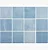 Pastilha 10X10 A Noronha Agua Mesh Brilhante Lata CX 1,92 Eliane Revestimento - Imagem 1