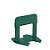 Espaçador Nivela Piso Eco 2MM Verde C/ 500PCS 62411 Cortag - Imagem 2