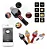 Microfone Sem Fio Bluetooth Karaokê Com Speaker Usb Led - Imagem 2