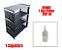 Sapateira Organizadora Multiuso c/4 andares - brinde 1 borrifador 500 ml - Imagem 1