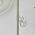 Brinco Argola Frontal com Coração em Aço Inox - Imagem 3