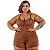 Short Doll Plus Size Em Liganete Estampas Variadas - Imagem 9