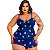 Short Doll Plus Size Em Liganete Estampas Variadas - Imagem 1