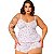 Kits De Pijamas Short Doll Estampado Plus Size Estampas Variadas - Imagem 12