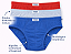 Cueca Slip Kit C/3 em Algodão Elástico Embutido Nawes N02 - Imagem 3