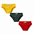 Cueca Slip Infantil Kit C/3 em Algodão Elástico Embutido Nawes N04 - Imagem 2