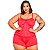 Short Doll Plus Size Liganete Liso Laura - Imagem 11