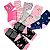 Kit De Meia Infantil Antiderrapante de Bebê 0-2 Anos de Menina Estampadas - Imagem 5