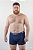 Cueca Boxer Masculina Plus Size Lisa em Algodão Nawes N22 - Imagem 4