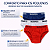 Cueca Slip Infantil Kit C/3 em Algodão com Cós Nawes N03 - Imagem 2
