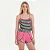 Pijama Feminino Regata Em Malha Love More Rosa Sleep 183 - Imagem 3