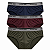 Kit C/3 Cueca Slip Plus Size em Microfibra Active Men - Imagem 4