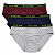 Kit C/3 Cueca Slip em Microfibra Active Men - Imagem 4