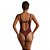 TESTE Body s/ bojo Sensual Tule e Renda Bicolor c/ Arrastão Garota Veneno - Imagem 2