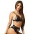 TESTE Conjunto sem Bojo em Renda Arrastão com Cinta Liga REF.: 02108 Garota Veneno - Imagem 2