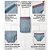 TESTE Kit c/3 Cuecas Slip Masculina Plus Size Algodão Ref.:23 Active Man - Imagem 3