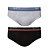 TESTE Kit c/ 2 Cuecas Slip Algodão com Elastano Ref.: 524-088 Lupo - Imagem 3