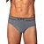 TESTE Cueca Slip Poliamida Sem Costura Fio Texturizado a Ar Ref 624-003 Lupo - Imagem 3