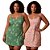 Kit 2 Camisolas Plus Size Estampadas Sortidas de Liganete Linda Luli - Imagem 1