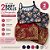 Kit com 2 Baby Doll Curto Estampa Sortidas Suede Virgínia Linda Luli - Imagem 4
