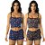 Kit com 2 Baby Doll Curto Estampa Sortidas Suede Virgínia Linda Luli - Imagem 2