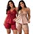 Kit 2 Short Doll Sensual com Detalhes em Renda Cores Sortidas - Imagem 3
