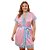 Robe Curto Plus Size Poliéster com Detalhes em Renda Lust Chick - Imagem 1