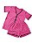 Pijama Americano Feminino Curto Camisa e Short Fechamento Frontal com Botões - Imagem 5