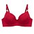 Sutiã Plus Size Liso Básico Três Fechos Alça Regulável com Bojo Laço Frontal - Imagem 6