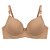 Sutiã Plus Size Liso Básico Três Fechos Alça Regulável com Bojo Laço Frontal - Imagem 8