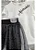 Conjunto infantil com tule preto brilho - Imagem 1