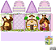 Kit festa personalizada tema Masha e urso - Imagem 8
