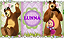 Kit festa personalizada tema Masha e urso - Imagem 1