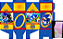 kit festa decoração Sonic - Imagem 5