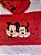 Toalhinha vermelha Minnie Mickey - Imagem 2