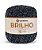 Barbante Brilho Prata N°6 EuroRoma - Cor Preto - Imagem 1