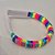 Tiara de Carnaval Colorida com Strass - Imagem 4