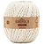 Barbante Barroco Círculo  Natural Nº8 - 700g | 593m | 100% Algodão - Imagem 1